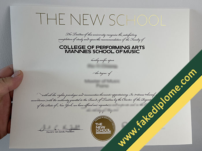 fake The New School diploma, fake The New School degree, fake The New School certificate
