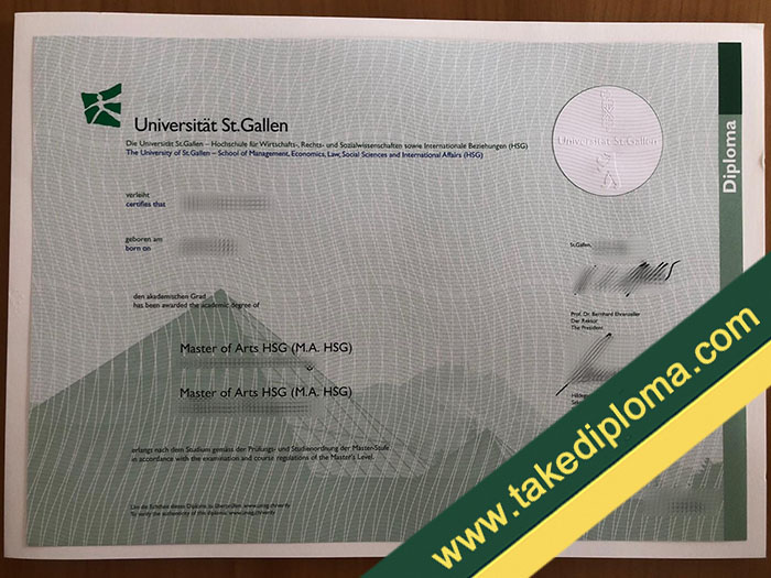 Universität St. Gallen fake diploma, Universität St. Gallen fake degree, Universität St. Gallen fake certificate
