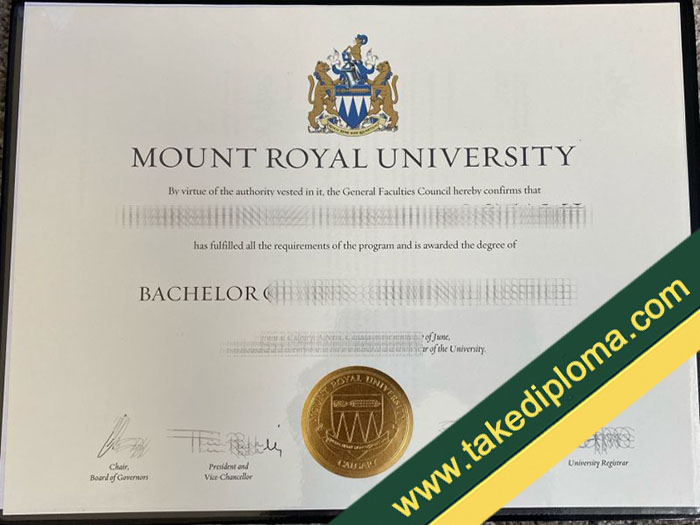 fake Mount Royal University diploma, fake Mount Royal University degree, fake Mount Royal University certificate