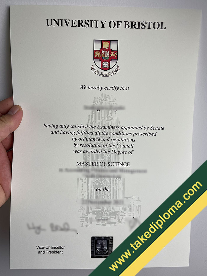 University of Bristol fake diploma Where to Make University of Bristol Fake Degree Certificate?
