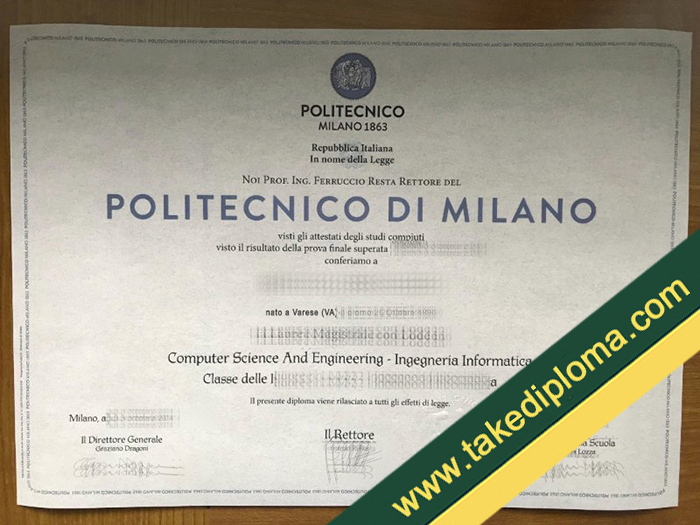 Politecnico di Milano fake diploma, fake Politecnico di Milano degree, fake Politecnico di Milano certificate
