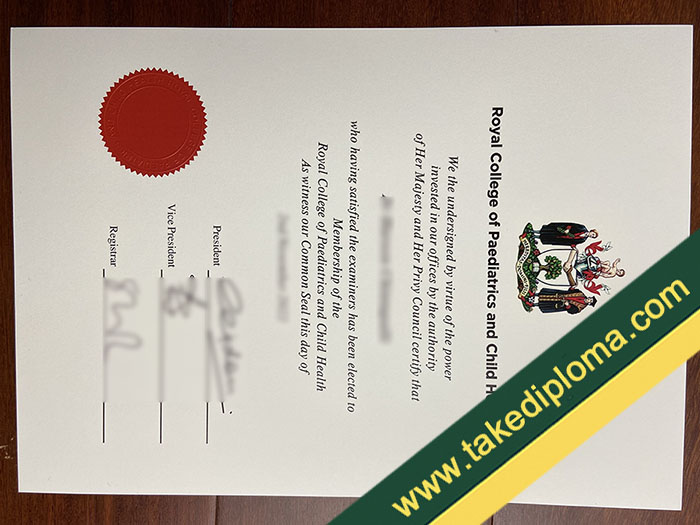 RCPCH fake diploma, RCPCH fake certificate, buy fake degree