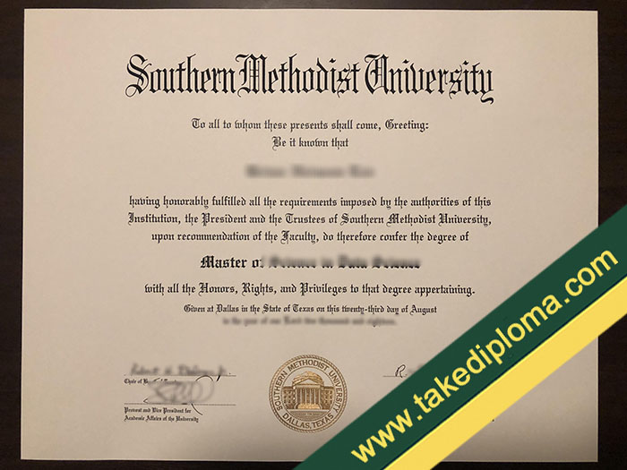 Southern Methodist University fake diploma, Southern Methodist University fake degree, fake Southern Methodist University certificate