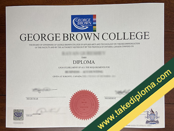 George Brown College fake diploma, George Brown College fake certificate, fake George Brown College degree