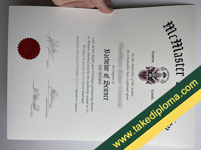 McMaster University fake diploma, fake McMaster University degree, fake McMaster University certificate