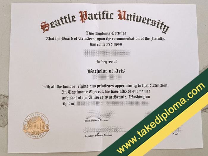 Seattle Pacific University fake diploma Where to Purchase Seattle Pacific University Fake Degree Certificate?