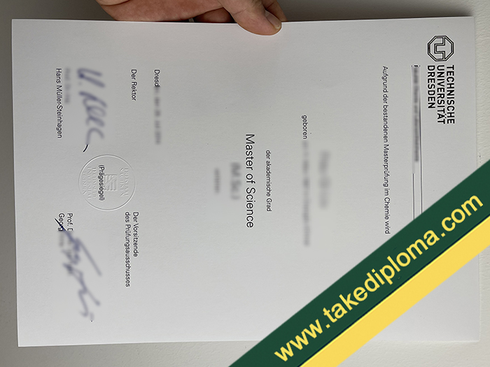 TU Dresden fake diploma, TU Dresden fake degree, fake TU Dresden certificate
