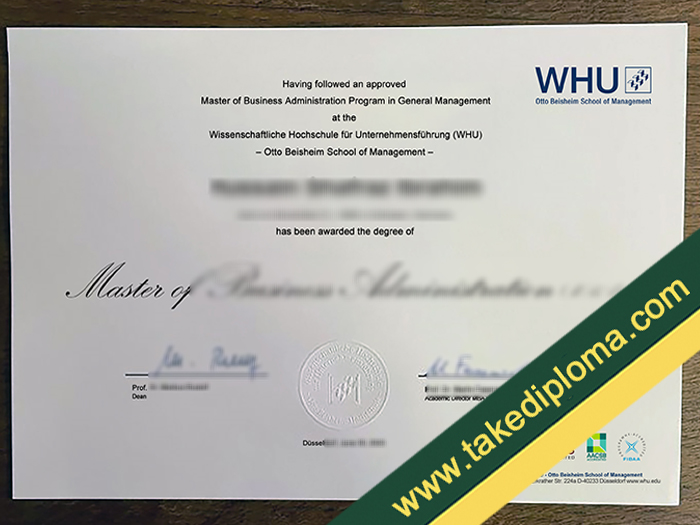 WHU - Otto Beisheim School of Management fake diploma, fake WHU - Otto Beisheim School of Management degree, WHU - Otto Beisheim School of Management fake certificate