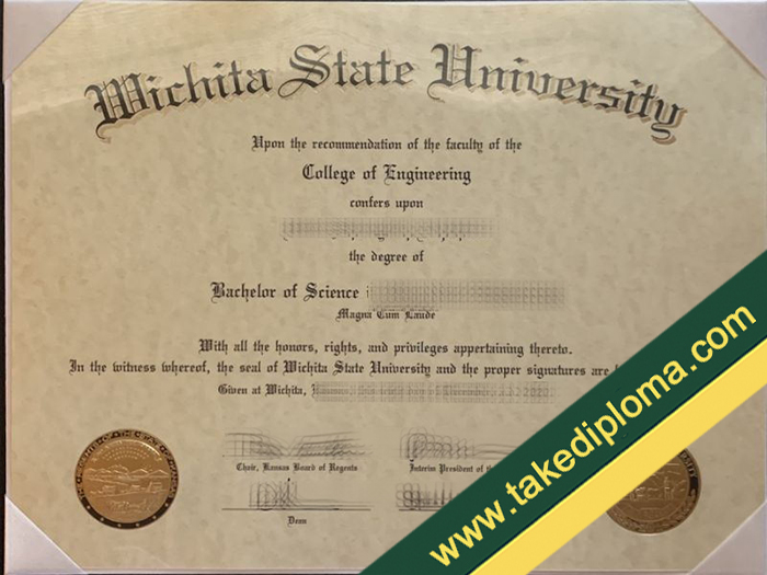 Wichita State University fake diploma How to Buy Wichita State University (WSU) Fake Degree Certificate?
