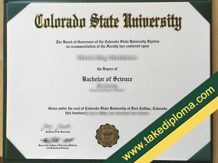 Colorado State University fake diploma How to Buy Colorado State University Bachelor Fake Degree Certificate?