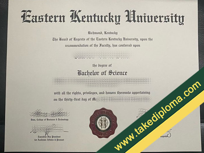 Eastern Kentucky University fake diploma, Eastern Kentucky University fake degree, fake Eastern Kentucky University certificate