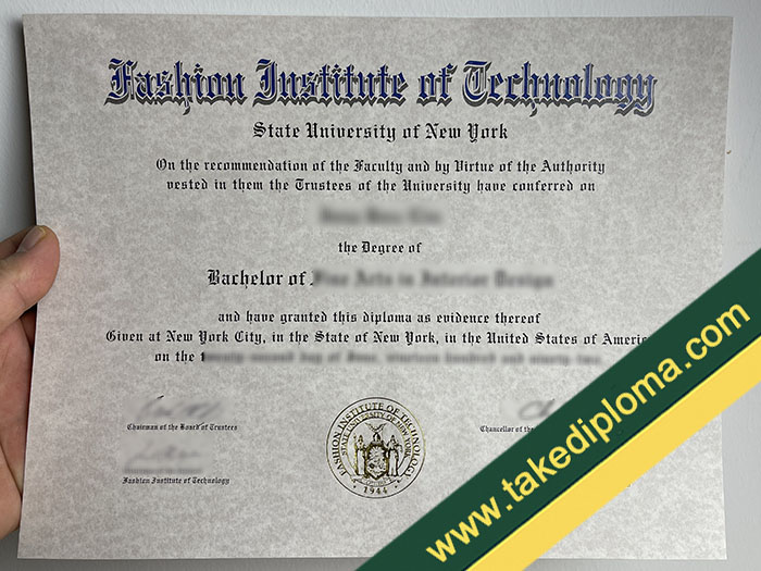 Fashion Institute of Technology fake diploma Where Fast to Buy Fashion Institute of Technology Fake Diploma Certificate?