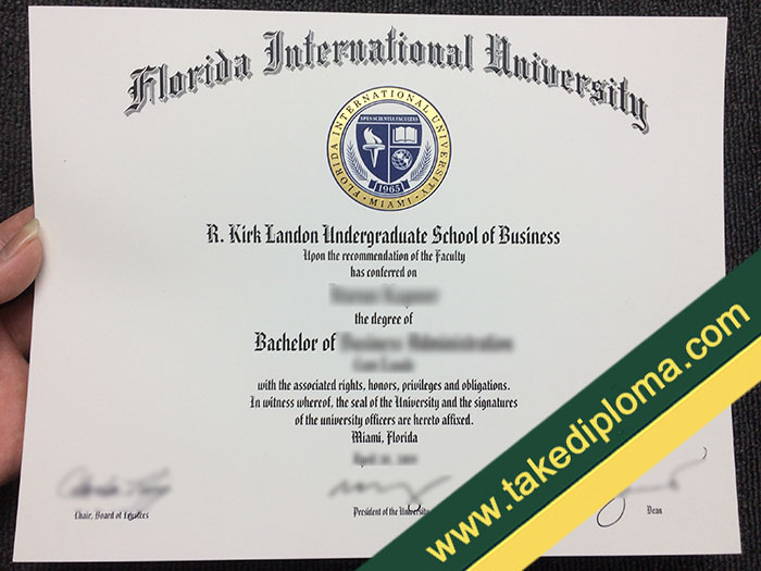 Florida International University fake diploma, Florida International University fake degree, fake Florida International University certificate