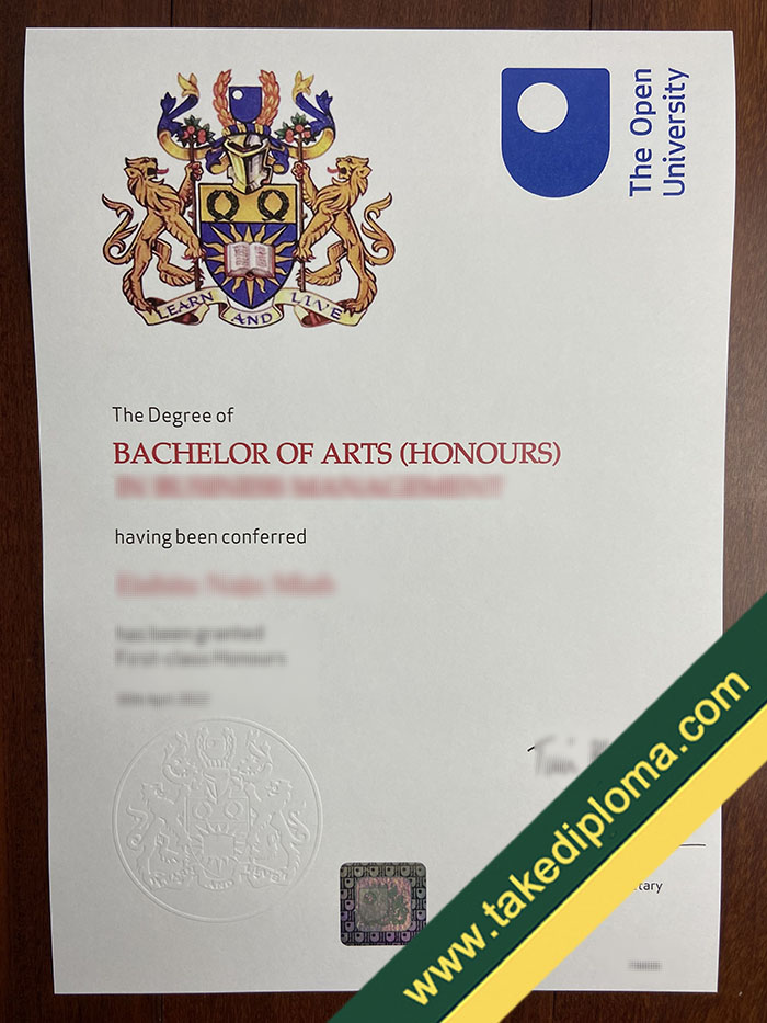 Open University fake diploma How Long to Buy Open University Fake Degree Transcript?
