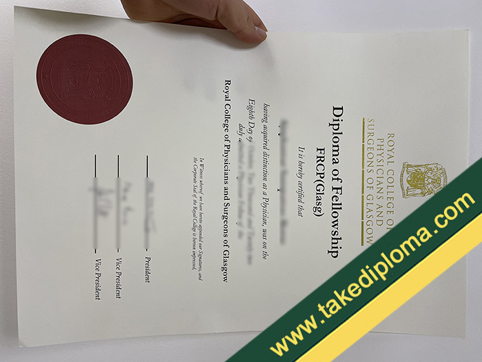 RCPSG fake diploma, RCPSG fake certificate, buy fake degree