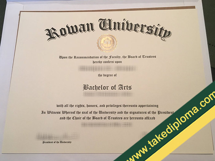 Rowan University fake diploma, Rowan University fake degree, fake Rowan University certificate