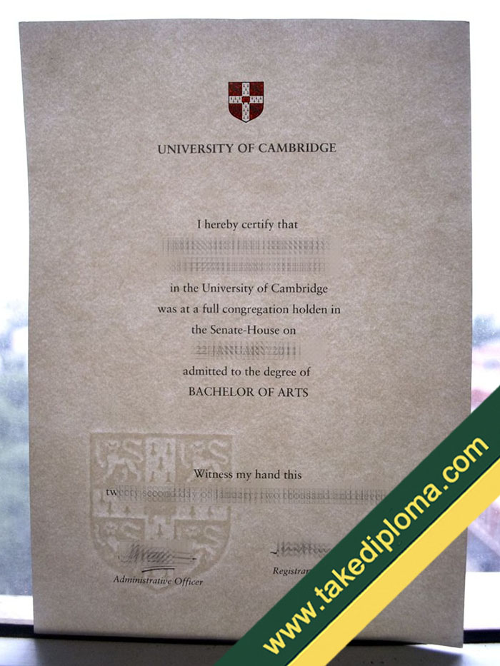 University of Cambridge fake diploma Where to Buy University of Cambridge Fake Dergee Online?