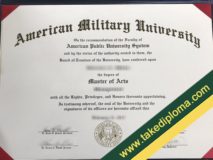 American Public University fake diploma, American Public University fake degree, fake American Public University certificate