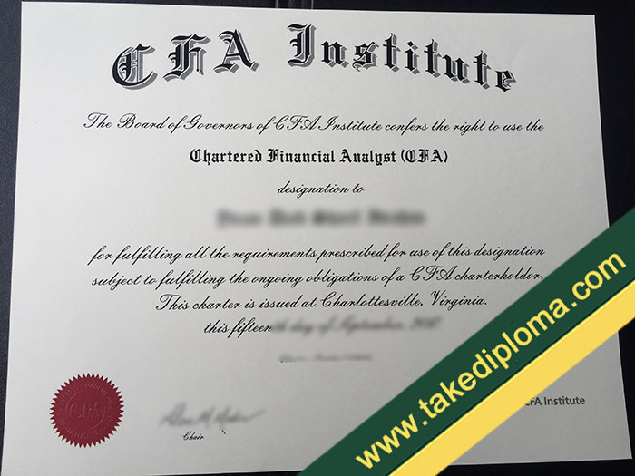 CFA Institute fake diploma, CFA Institute fake certificate, buy fake degree