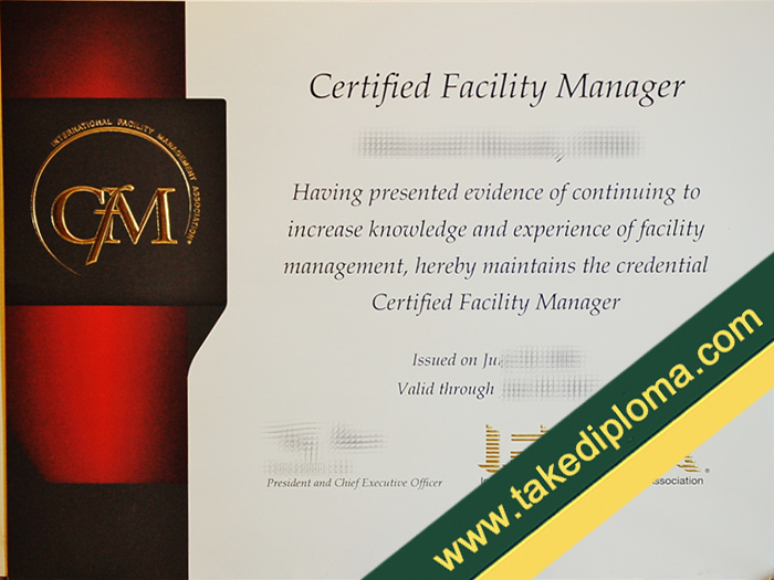 Certified Facilities Manager fake diploma How Long to Buy Certified Facilities Manager Fake Certificate?