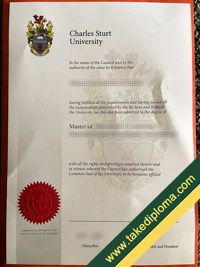 Charles Sturt University fake degree How to Buy Charles Sturt University Fake Degree Certificate?