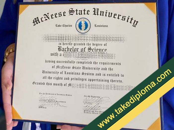 McNeese State University fake diploma McNeese State University Fake Diploma For Sale, Buy US Fake Degree