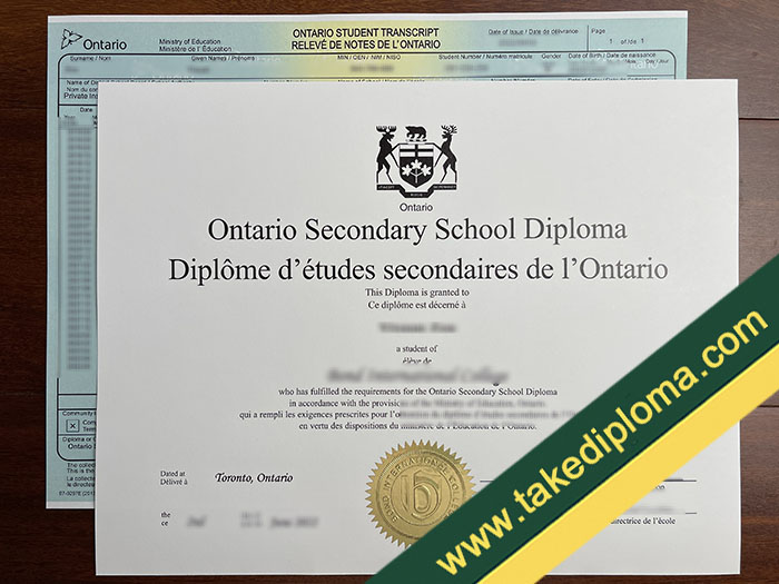 fake Ontario Secondary Schoo diploma, Ontario Secondary Schoo fake certificate, buy fake degree