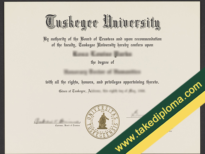 Tuskegee University fake diploma, Tuskegee University fake degree, Tuskegee University fake certificate