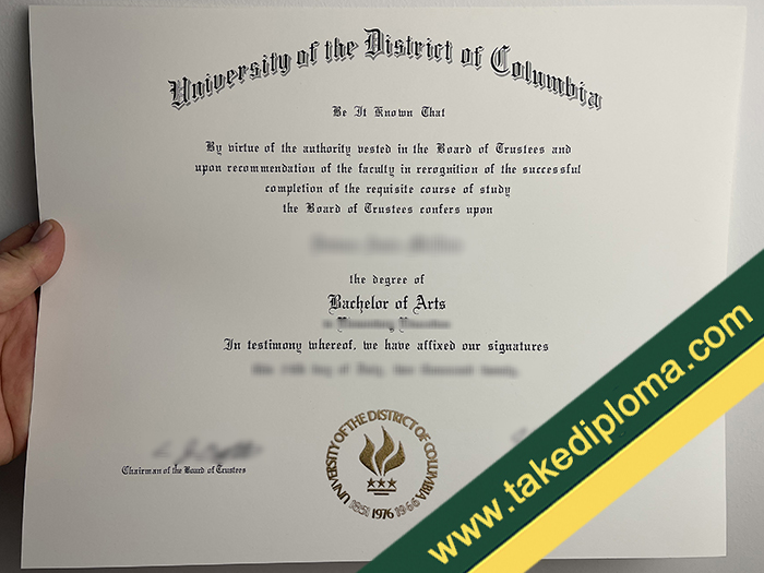 University of the District of Columbia fake diploma How to Create University of the District of Columbia (UDC) Fake Degree?