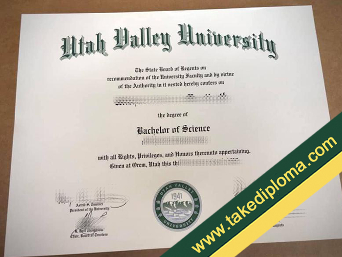 Utah Valley University fake diploma, Utah Valley University fake degree, fake Utah Valley University certificate