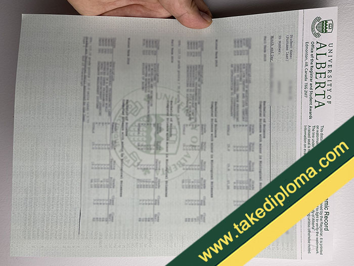 University of Alberta fake diploma, University of Alberta fake degree, fake University of Alberta transcript