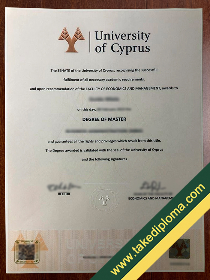 University of Cyprus fake diploma How Fast to Buy University of Cyprus Fake Diploma Certificate?