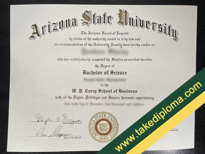 Arizona State University fake diploma, Arizona State University fake degree, fake Arizona State University certificate