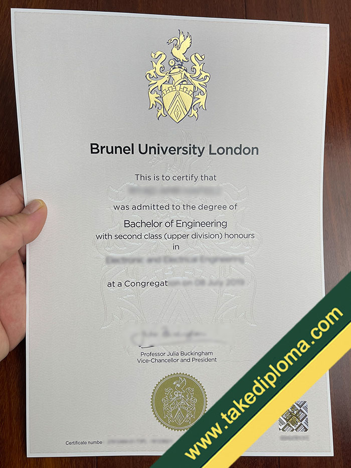 Brunel University diploma How Long to Buy Brunel University London Fake Degree Certificate?