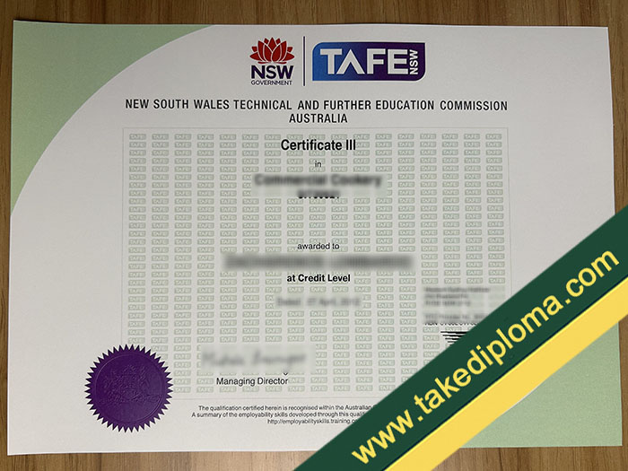 TAFE NSW fake diploma, TAFE NSW fake certificate, buy fake degree