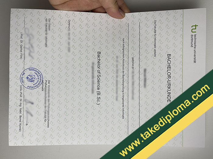 TU Dortmund fake diploma, TU Dortmund fake degree, fake TU Dortmund certificate