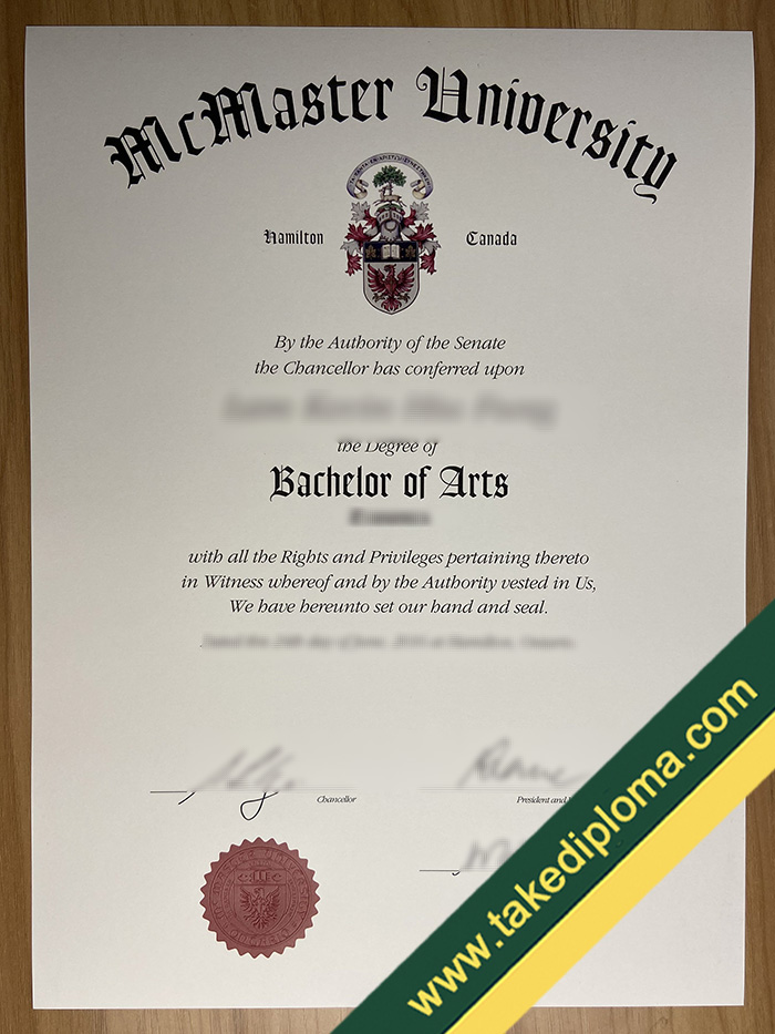 McMaster University diploma How Safety to Buy McMaster University Fake Diploma Certificate?
