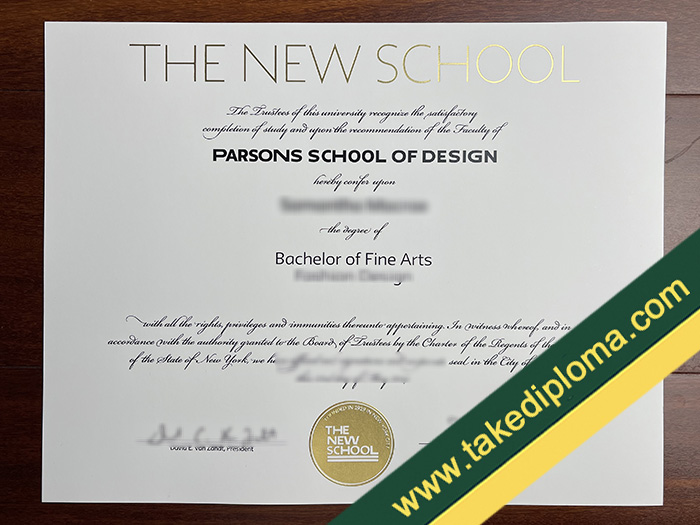 The New School fake diploma, The New School fake degree, The New School fake certificate