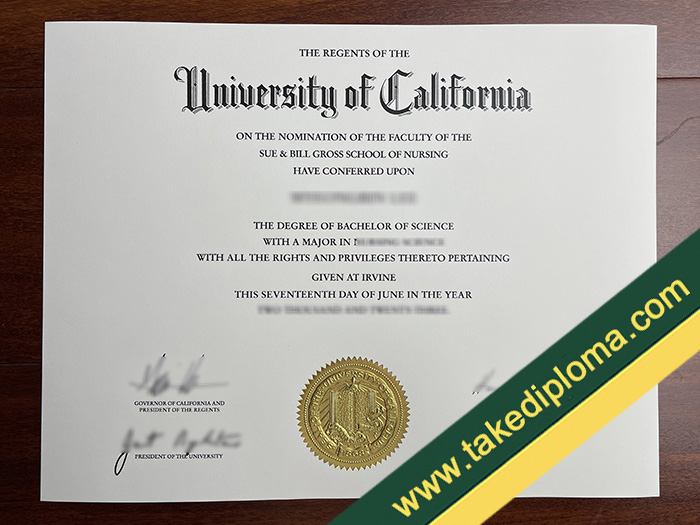 UC Irvine fake diploma, UC Irvine fake degree, fake UC Irvine certificate
