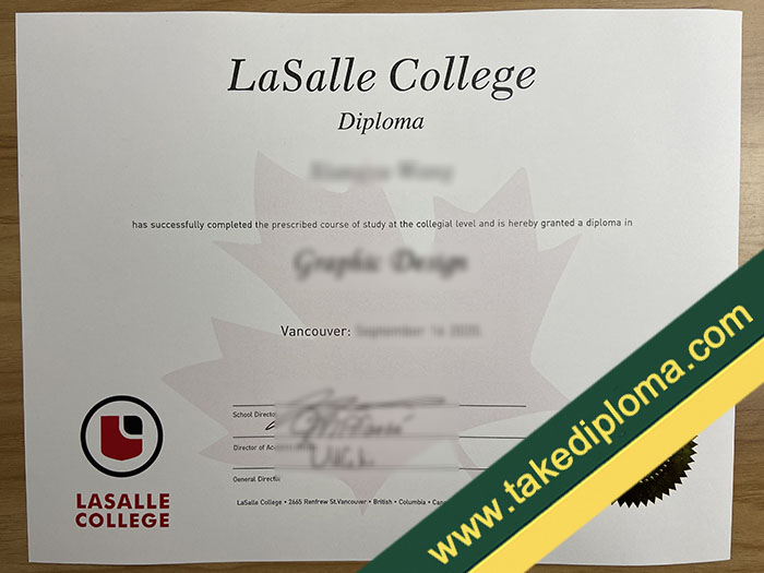 Collège LaSalle fake diploma, Collège LaSalle fake degree, Collège LaSalle certificate