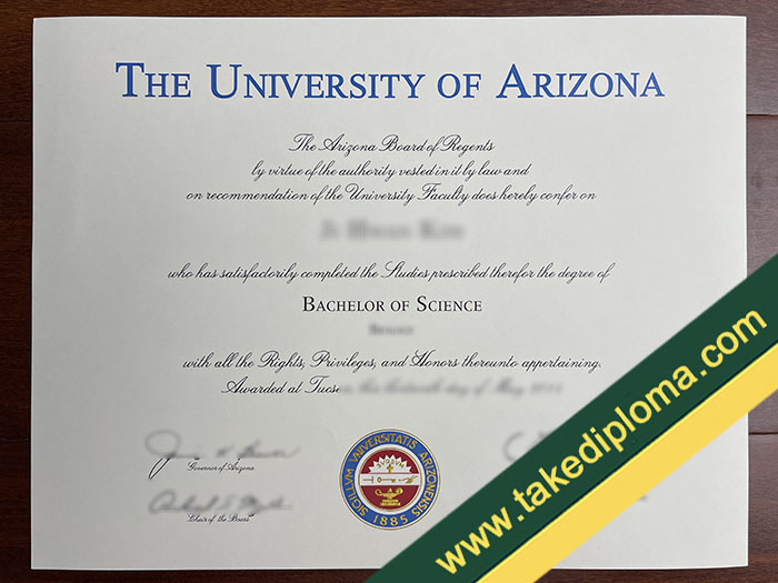 University of Arizona fake degree, University of Arizona fake diploma, University of Arizona fake certificate