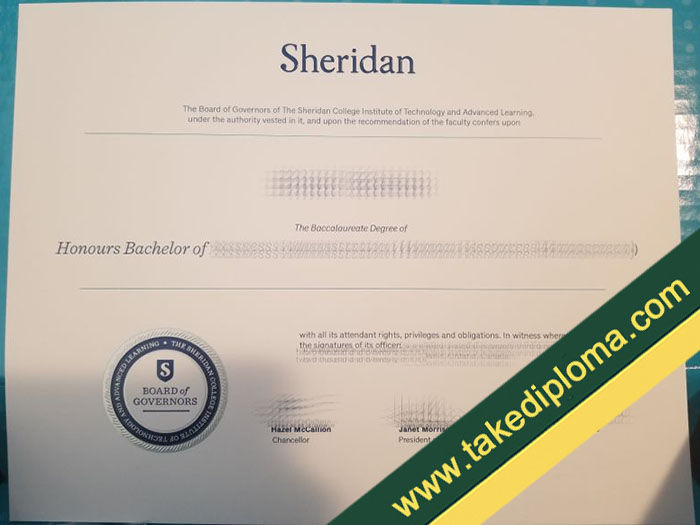 Sheridan College fake diploma, Sheridan College fake degree, Sheridan College certificate