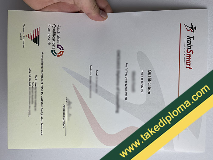 TrainSmart Australia diploma, TrainSmart Australia fake certificate, fake TrainSmart Australia degree