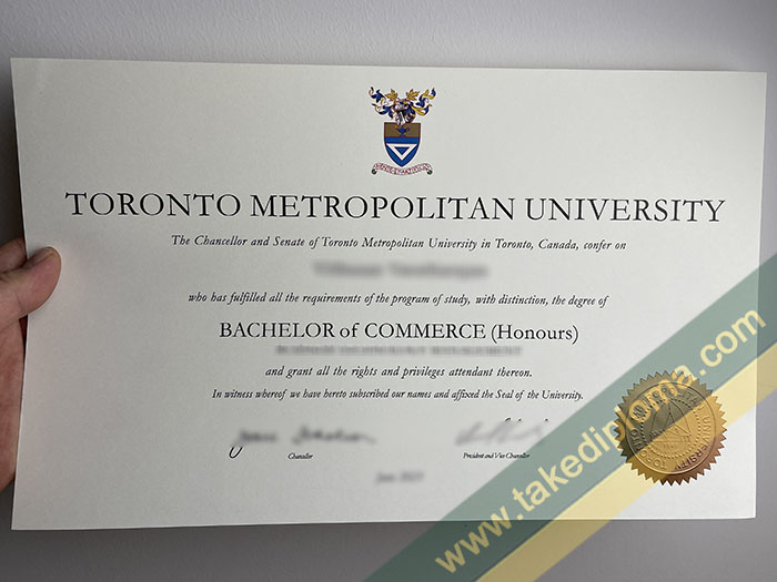 Toronto Metropolitan University diploma How to Buy Toronto Metropolitan University Fake Diploma Degree?