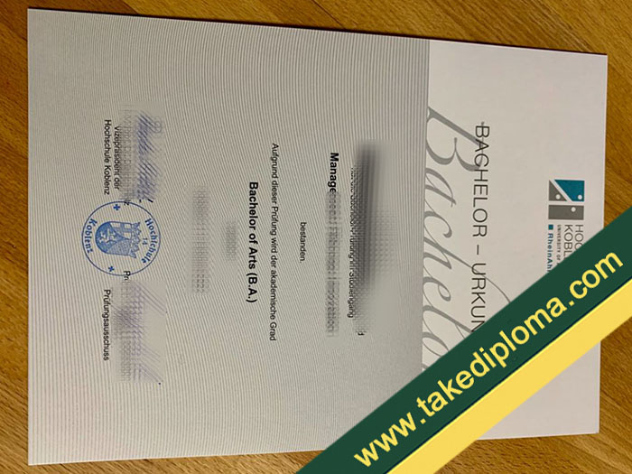 Hochschule Koblenz fake diploma, Hochschule Koblenz fake degree, fake Hochschule Koblenz certificate