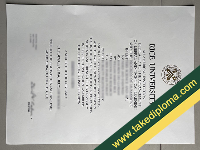 Rice University fake diploma, Rice University fake degree, Rice University fake certificate