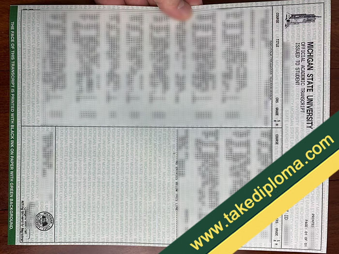 Michigan State University fake diploma, Michigan State University fake degree, Michigan State University fake transcript