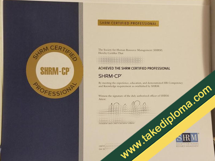 SHRM-CP fake diploma, SHRM-CP fake certificate, buy fake degree