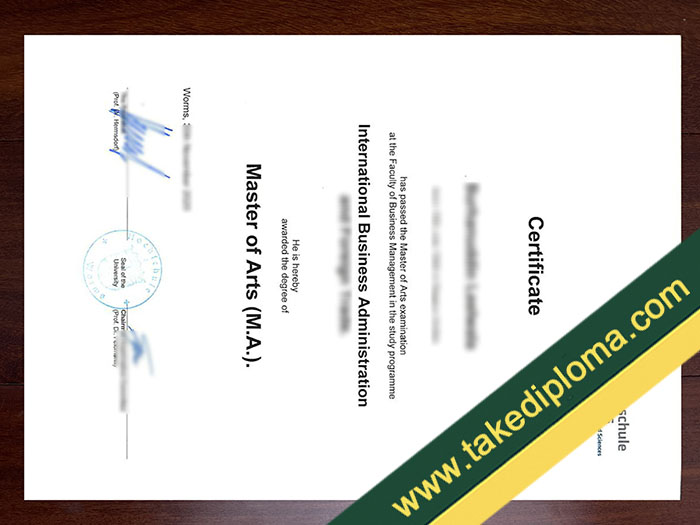 Hochschule Worms fake diploma, Hochschule Worms fake degree, fake Hochschule Worms certificate