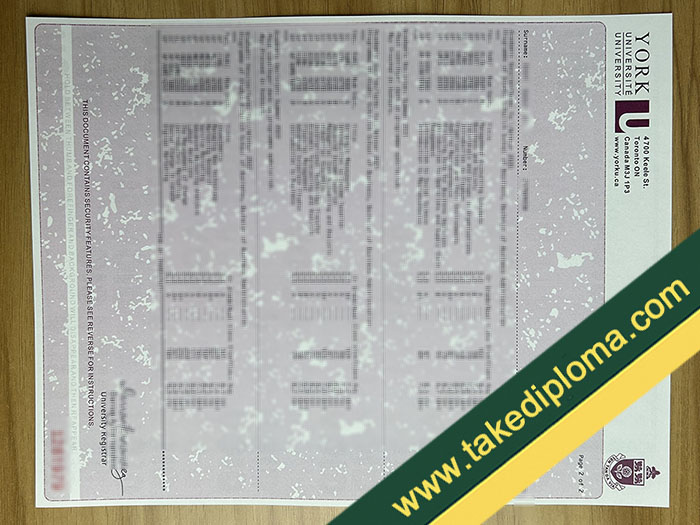 York University fake diploma, York University fake degree, fake York University certificate